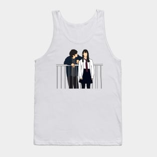 Falling High School Girl and Irresponsible Teacher Jdrama Tank Top